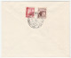 Lettre Journée Du Timbre 1956, Tunis - Storia Postale