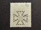 Denmark - Danemark 1930 - ( Wave 10 Ore ) Perfin - Lochung ' Cross ' Aarhu - Det Forenede Dampskibsselskab A/S Cancelled - Used Stamps