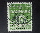 Denmark - Danemark 1930 - ( Wave 10 Ore ) Perfin - Lochung ' Cross ' Aarhu - Det Forenede Dampskibsselskab A/S Cancelled - Gebraucht