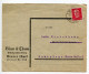 Germany 1929 Cover W/ Letter; Weener (Ems) - Blau & Thun, Schuhwaren-Grosshandlung; 15pf. President Hindenburg - Storia Postale