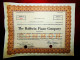 The Baldwin Piano Company  1955 -56 ,Ohio ,US  Share Certificate - Autres & Non Classés