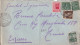 RSI 1945 Espresso Lettera Affrancata 1,05 Lire Mista E Gemelli - Poststempel