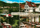 73608946 Langenthal Odenwald Gasthof Pension Zum Waldfrieden Terrasse Gastraum L - Autres & Non Classés