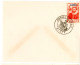 ALGERIE 4X ENV 1946 JOURNEE DU TIMBRE ALGER (6 TIMBRES JT) SCANS INDIVIDUELS (OREOLE GOMME VISIBLE SCANS) - Covers & Documents