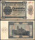 SCARCE BILLET ESPAGNE SPAIN BANKNOTE 500 PESETAS 1936 VF+ / BILLETE ESPAÑA BURGOS  *COMPRAS MULTIPLES CONSULTAR* - 1000 Pesetas