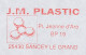 Meter Cover France 2002 Atoms - Plastic - Scheikunde