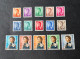 (Tv) Hong Kong 1962 QE II Complete Set - MH - Unused Stamps
