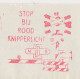Illustrated Meter Cover Netherlands 1966 - Postalia 2013 NS - Dutch Railways - Stop At Red Flashing Light - Trains