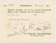 Firma Kaart Limburgsche Tramweg-Maatschappij Roermond 1941 - Sin Clasificación
