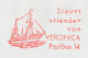 Meter Cover Netherlands 1974 Radio Pirate - Veronica - Sea Channel - Hilversum - Non Classés