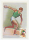 Maximum Card Soviet Union 1981 Discus Throw - Other & Unclassified