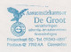 Meter Cover Netherlands 1981 Bird - Eagle - Blue Cachet / Krag Meter - Sonstige & Ohne Zuordnung