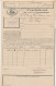 Vrachtbrief H.IJ.S.M. Gorinchem - Den Haag 1916 - Unclassified