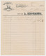 Nota Leeuwarden 1886 - Schaap - Wolkammerij - Stoffenverwerij - Pays-Bas