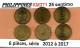 PHILIPPINES  Réforme Coinage, 25 Sentimo Bangko Central  KM 271 ,  Pièces à Suivre De 2012 à 2017,  TTB - Philippines