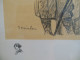 Lithographie Théophile-Alexandre Steinlen - " Le Poilus à Pétain" - Lithografieën