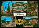 73607446 Rauschenberg Hessen Burgruine Ortsmotive Freibad Waldpartie Miniaturen  - Autres & Non Classés