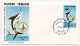 Enveloppe Timbres Premier Jour D'émission 1er Concours International De Marlin Le 27 02 86 .papeete.Polynésie Française - Andere & Zonder Classificatie