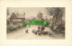 R597729 Unknown Place. Sheep. Village. People. C. W. Faulkner. Series 940 - Monde