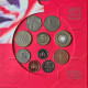 UK UNITED KINGDOM GREAT BRITAIN  2003 - 10 Brilliant UNC Coins - Official Folder - Nieuwe Sets & Proefsets