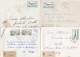 36959# LOT 12 LETTRES FRANCHISE PARTIELLE RECOMMANDE Obl DISTROFF MOSELLE 1967 1968 Pour METZ 57 - Brieven En Documenten