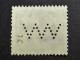 Denmark - Danemark 1913 - ( Christian X ) Perfin - Lochung  VVV - Cancelled - Used Stamps