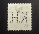 Denmark - Danemark 1913 - ( Christian X ) Perfin - Lochung  K.H. - A/S Kjobenhavns Handelsbank - Cancelled - Oblitérés