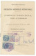 Livret Certificat International Pour Automobiles, 1952, Marseille - Non Classés