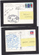 PORTE-AVIONS FOCH LOT De CINQ CARTES POSTALES AYANT VOYAGEES (Scans Recto Verso) + 2 AUTRES C.P. - Matasellos Conmemorativos