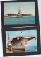 PORTE-AVIONS FOCH LOT De CINQ CARTES POSTALES AYANT VOYAGEES (Scans Recto Verso) + 2 AUTRES C.P. - Gedenkstempel