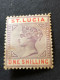 SAINT LUCIA  SG 50  1s Dull Mauve And Red  MH*  CV £15 - Ste Lucie (...-1978)