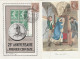 Cérès De Mazelin,1 Carte De Alteriet  Avec Vignette Au Verso + Carte Du Musée Postal 17/4/47 Expo Lavalette. - 1945-47 Ceres Of Mazelin