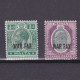 MALTA 1917, SG #92-93, War Tax Stamps, MH - Malte (...-1964)