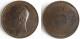 Médaille En Cuivre, Napoléon IV Napoléon Eugène Louis Jean Joseph Bonaparte , Pour Sa Majorité 1874, Par MERLEY - Monarquía / Nobleza
