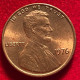 1976 Lincoln Memorial Error RD Penny DDR - 1959-…: Lincoln, Memorial Reverse