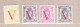1944 Nr 670-73** Zonder Scharnier.Bevrijding Staatswapen Met Opdruk V. - Unused Stamps