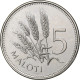 Lesotho, Moshoeshoe II, 5 Maloti, 1998, Nickel Plaqué Acier, FDC, KM:59 - Afrique Du Sud