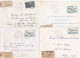 36979# LOT 19 LETTRES FRANCHISE PARTIELLE RECOMMANDE Obl FREYMING MOSELLE 1967 1968 Pour METZ 57 - Cartas & Documentos