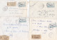 36979# LOT 19 LETTRES FRANCHISE PARTIELLE RECOMMANDE Obl FREYMING MOSELLE 1967 1968 Pour METZ 57 - Covers & Documents