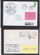 Delcampe - PORTE-AVION  CLEMENCEAU 4 CARTES POSTALES AYANT VOYAGEES + 15 ENVELOPPES - Commemorative Postmarks