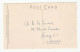 1948 TURKS & CAICOS Royal Silver Wedding Postcard Franked 1d Royal Wedding Stamp On Front Of Card  To GB Cover Royalty - Familias Reales