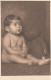Baby W Teddy Bear Toy Real Photo Postcard 1927 - Jeux Et Jouets