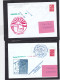 BATIMENT MISTRAL " L9013" LOT DE 23 ENVELOPPES AYANT VOYAGEES (VOIR SCANS) +1 C.P. - Commemorative Postmarks