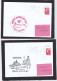 Delcampe - BATIMENT MISTRAL " L9013" LOT DE 23 ENVELOPPES AYANT VOYAGEES (VOIR SCANS) +1 C.P. - Commemorative Postmarks