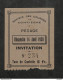 VIEUX PAPIERS - COMPIEGNE - Société Des Courses - Ticket De Pesage - 14 Août 1938 - Sports & Tourisme