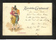 VOEUX - Bal Masqué - HERZLICHEN GLUCKWUNSCH !- Auf Dem Maskenballe - 1898 - RARE - Autres & Non Classés