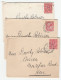 3 X 1912-1913 HASSOCKS Cds COVERS Gv Stamps GB Cover - Cartas & Documentos