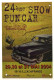 Plaque Alu - Métal - Souvenir FUN CAR SHOW - Stock Car - Tuning Voiture - Sport Automobille Illzach Alsace - Tin Signs (after1960)