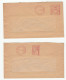 2 1960 Manchester METER COVERS N317 &  Mis- Applied Meter , James Laing Son Ltd Cover - Brieven En Documenten