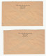 2 1960 Manchester METER COVERS N317 &  Mis- Applied Meter , James Laing Son Ltd Cover - Brieven En Documenten